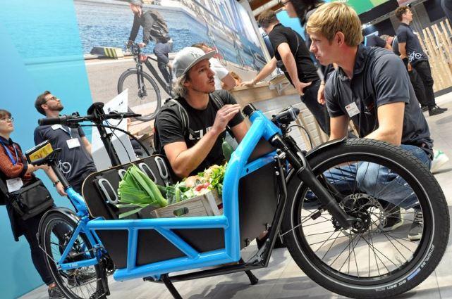 Photo: EUROBIKE Friedrichshafen  - kargo bicykel